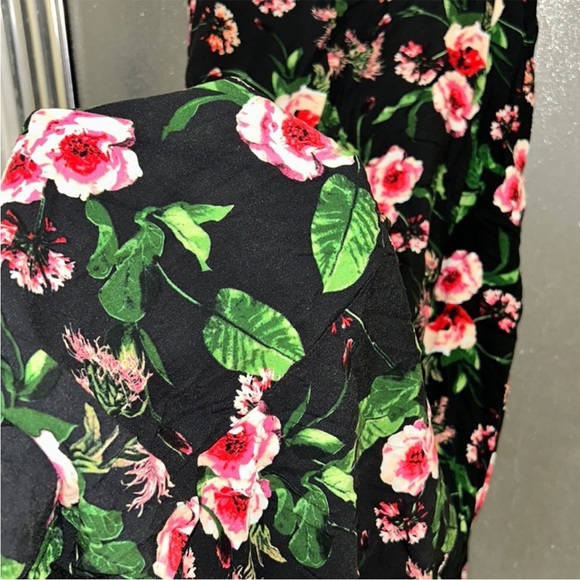 ❤️Firm Price❤️ Vintage V-neck Floral-print Casual Dress - Picture 11 of 15